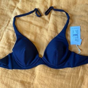 Black bathing suit top